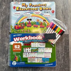 Preschool Educational work book Set